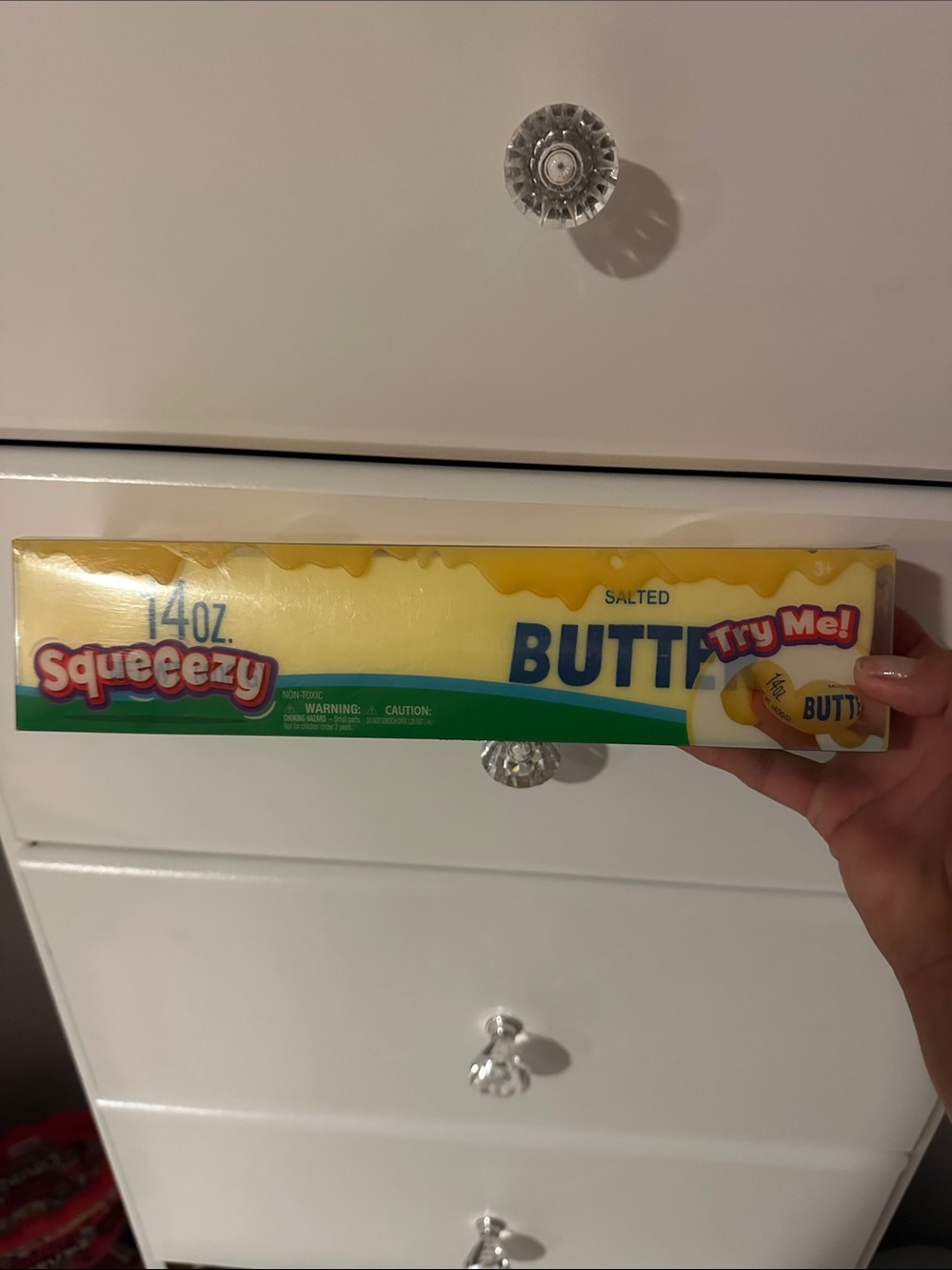 Squeezy 14 oz Salted Butter Tube - Yellow